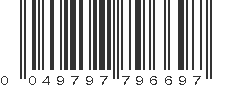 UPC 049797796697