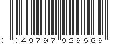 UPC 049797929569