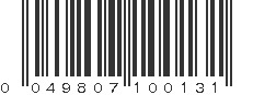 UPC 049807100131