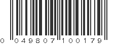 UPC 049807100179