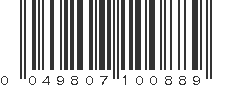 UPC 049807100889