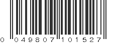 UPC 049807101527