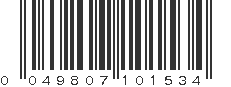 UPC 049807101534