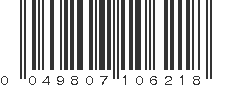 UPC 049807106218