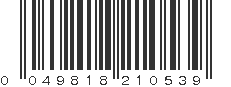 UPC 049818210539