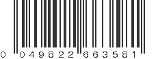 UPC 049822663581