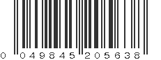 UPC 049845205638