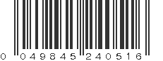 UPC 049845240516