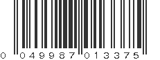 UPC 049987013375