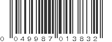 UPC 049987013832