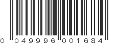 UPC 049996001684