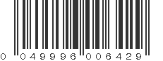 UPC 049996006429