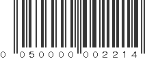 UPC 050000002214