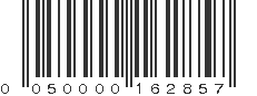 UPC 050000162857