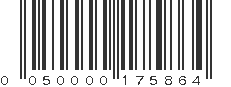 UPC 050000175864