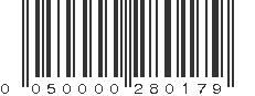 UPC 050000280179