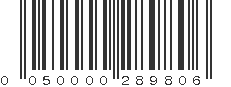 UPC 050000289806