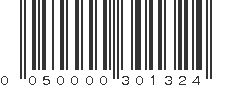 UPC 050000301324