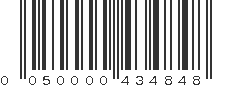 UPC 050000434848