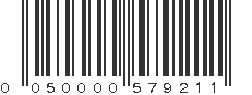 UPC 050000579211