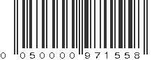 UPC 050000971558