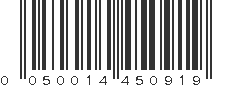 UPC 050014450919