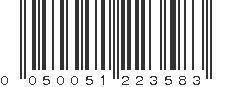 UPC 050051223583