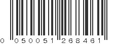 UPC 050051268461