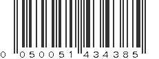 UPC 050051434385