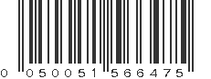 UPC 050051566475