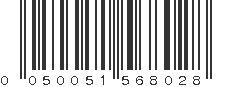 UPC 050051568028