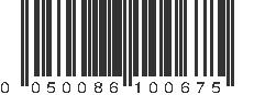 UPC 050086100675