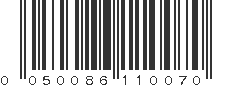 UPC 050086110070