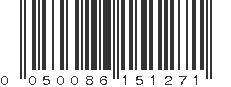 UPC 050086151271