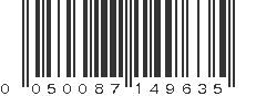 UPC 050087149635