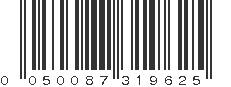 UPC 050087319625