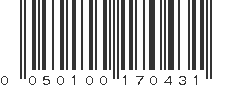 UPC 050100170431