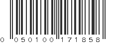 UPC 050100171858