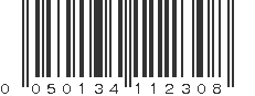 UPC 050134112308