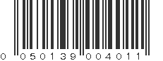 UPC 050139004011