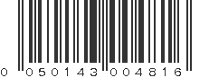 UPC 050143004816