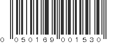 UPC 050169001530