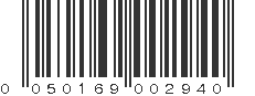 UPC 050169002940