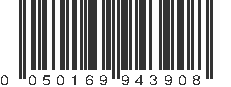 UPC 050169943908