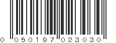 UPC 050197023030