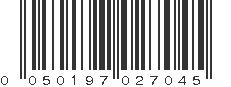 UPC 050197027045