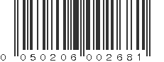 UPC 050206002681