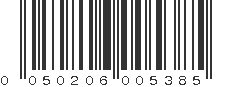 UPC 050206005385