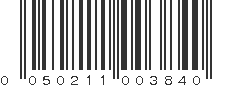 UPC 050211003840