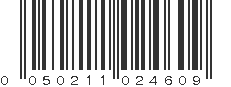 UPC 050211024609